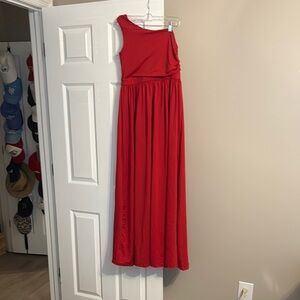Elegant Red Formal Dress